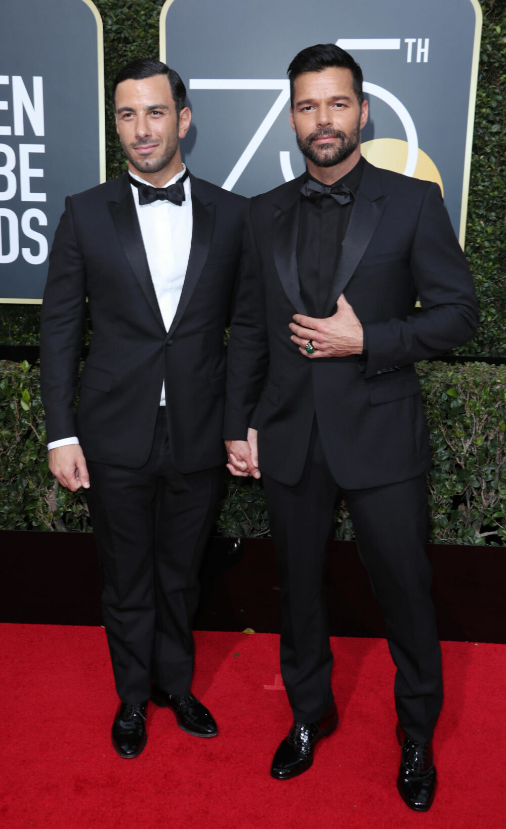 Ricky Martin og hans partner Jwan Yosef.