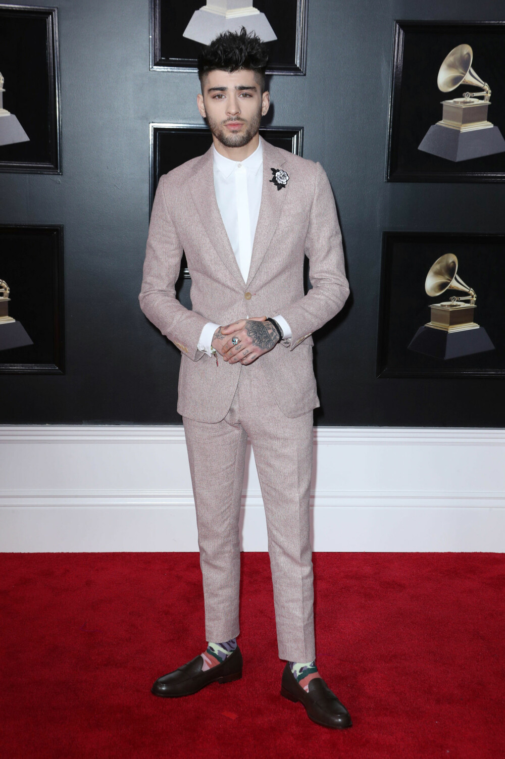 Zayn Malik under årets Grammy Awards