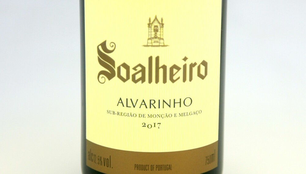 GODT KJØP: Soalheiro Vinho Verde Alvarinho 2017. Foto: Arnie Stalheim