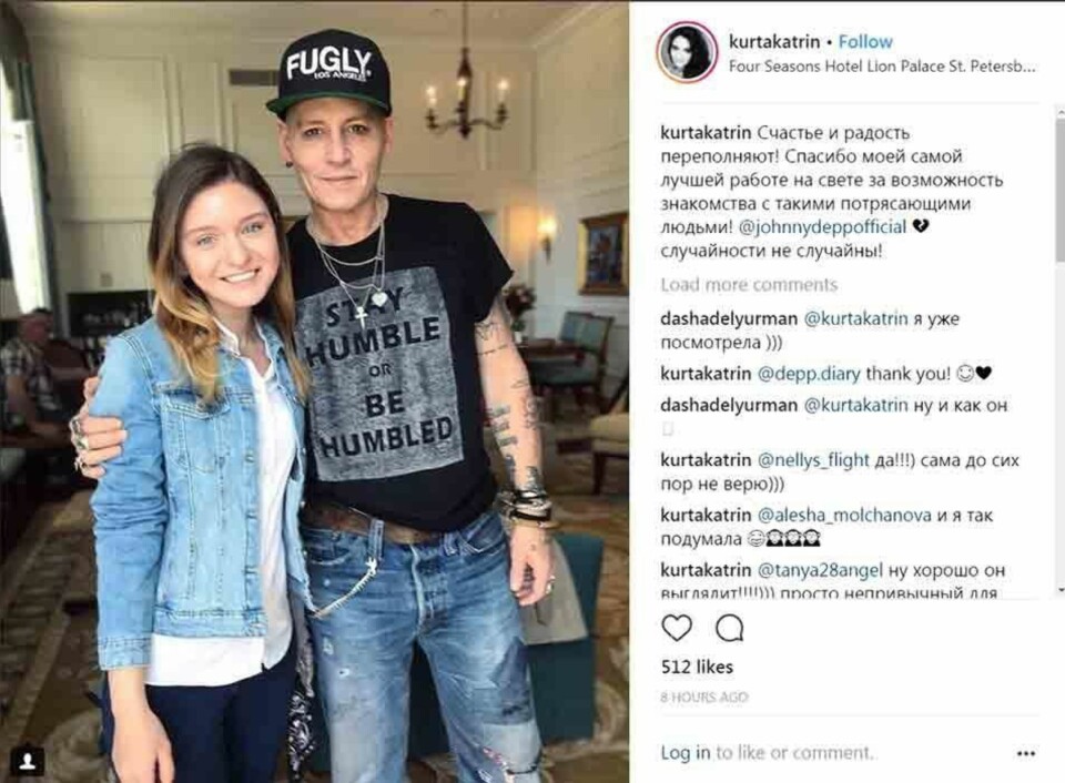 Nye bilder av Johnny Depp gjør fansen bekymret