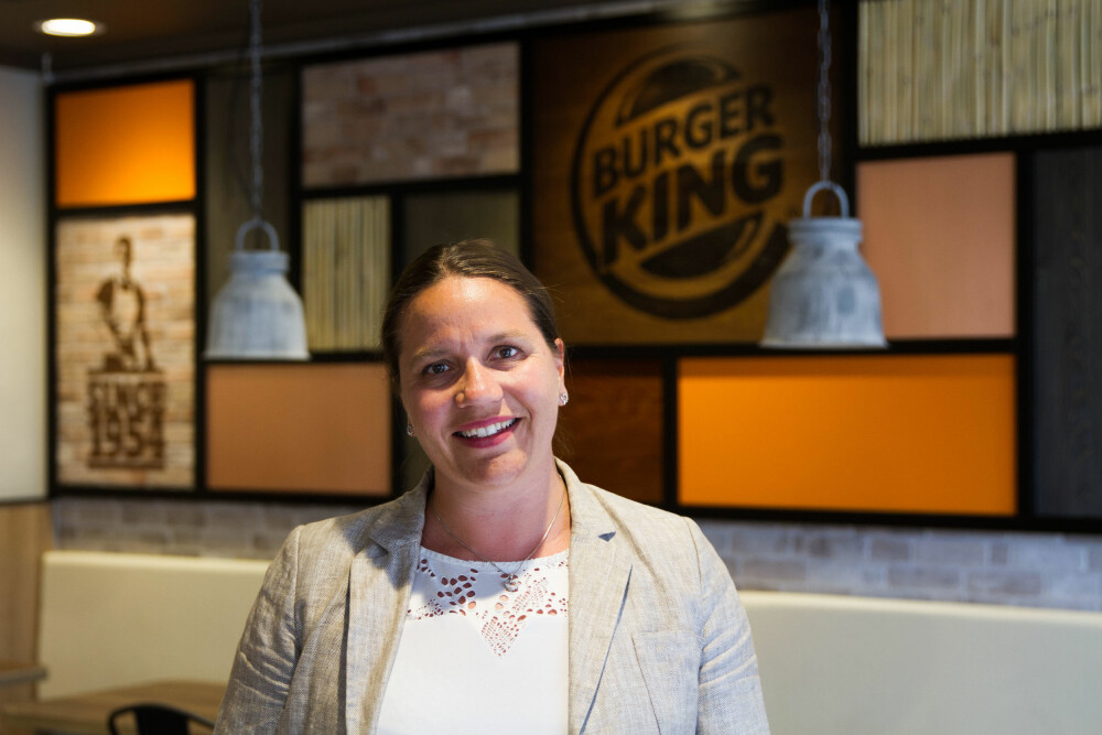 Heidi Moss, markedssjef i Burger King Norge. 