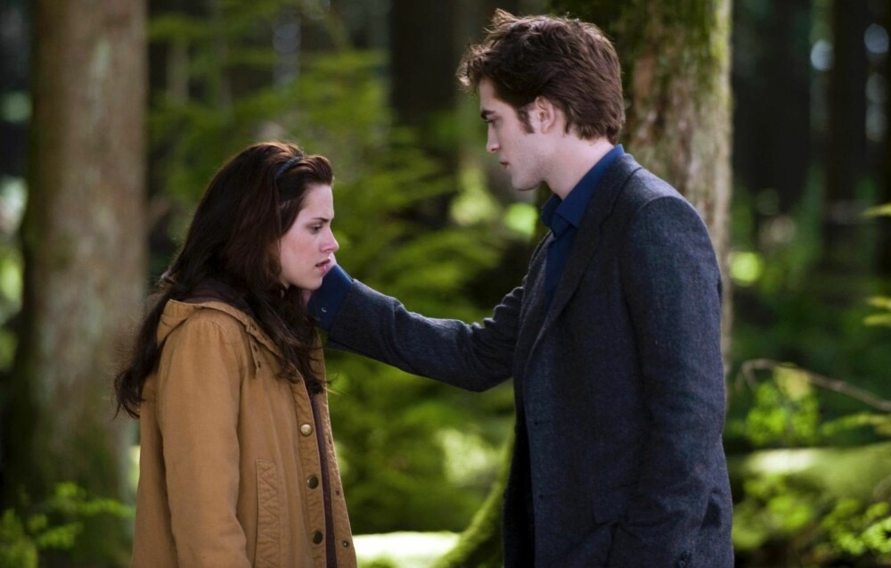Kristen Stewart og Robert Pattinson som Bella og Edward i Twilight.