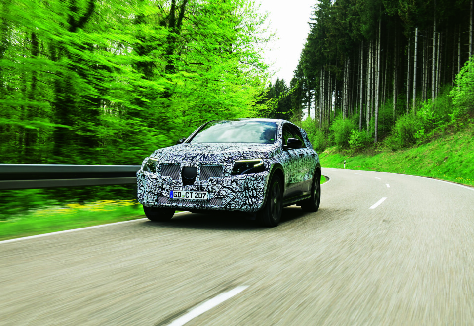 Mercedes EQC: Lynrask stillhet