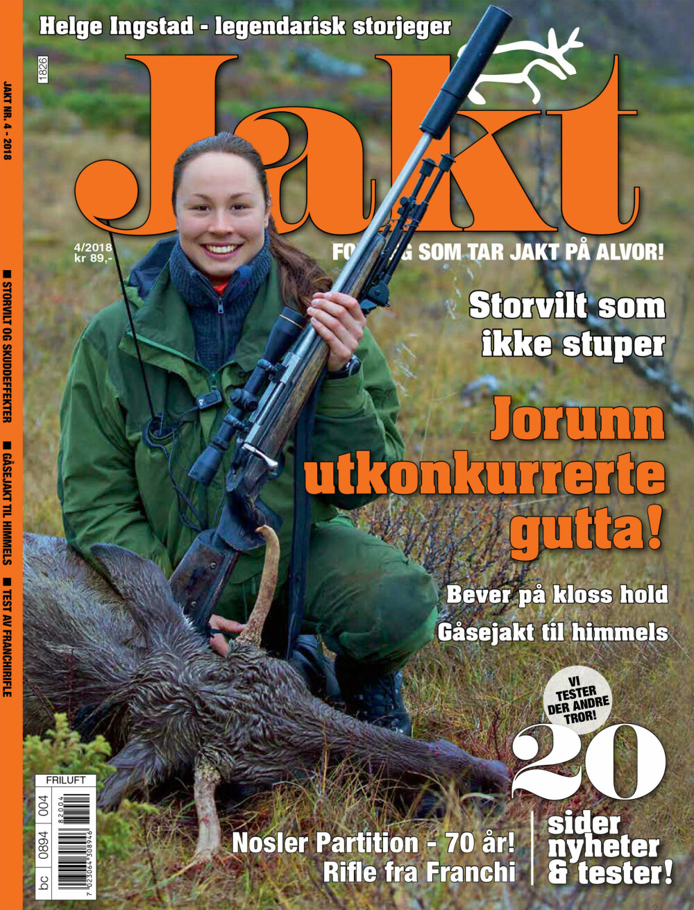 BLI ABONNENT: Artikkelen er publisert i samarbeid med magasinet Jakt. Klikk på bladet eller her for å abonnere (5 nummer + to kokkekniver for 198,-).