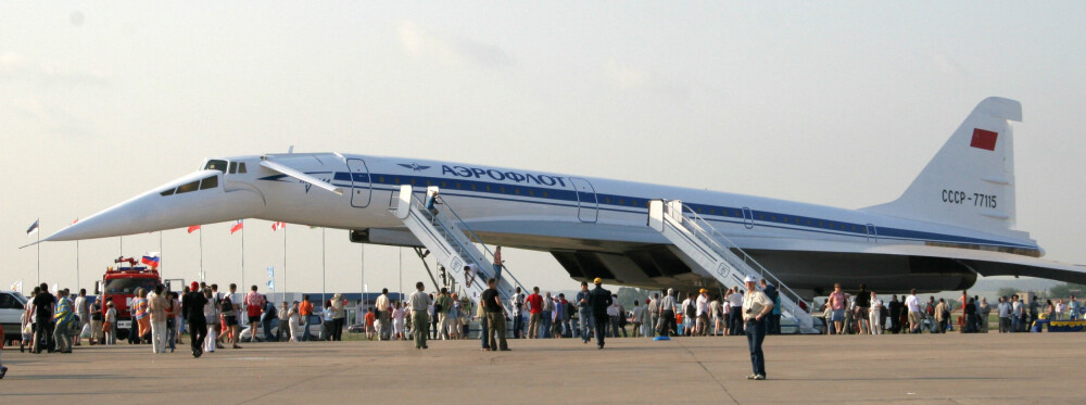 <b>SJELDEN: </b>I alt 16 eksemplarer i forskjellige utgaver ble bygget av Tu-144. Denne restaurerte utgaven i Moskva viser tydelig den nedsenkbare nesen som også Concorde brukte.