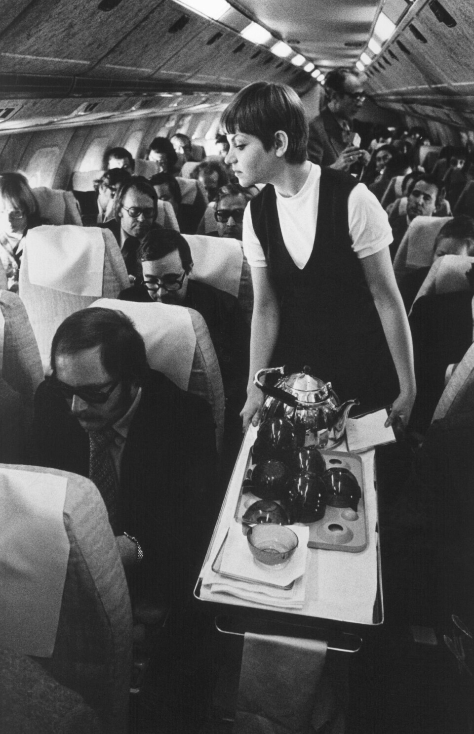 KOMMUNISTLUKSUS: Prototypen blir vist frem for publikum første gang i 1969. Billettene var billige, men ikke lette å få tak i.