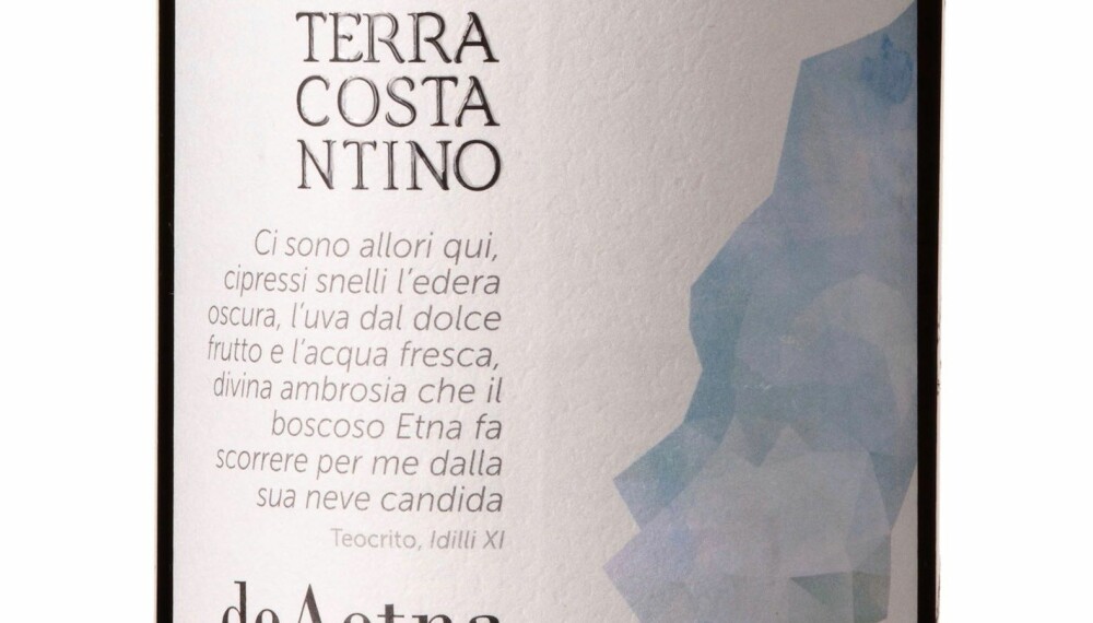 GODT KJØP: Terra Costantino Etna Bianco 2017. GODT KJØP: Terra Costantino Etna Bianco 2017.