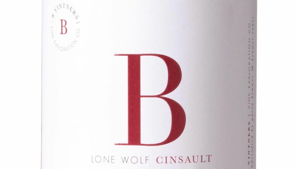 GODT KJØP: B Vintners Lone Wolf Cinsault 2017. GODT KJØP: B Vintners Lone Wolf Cinsault 2017.