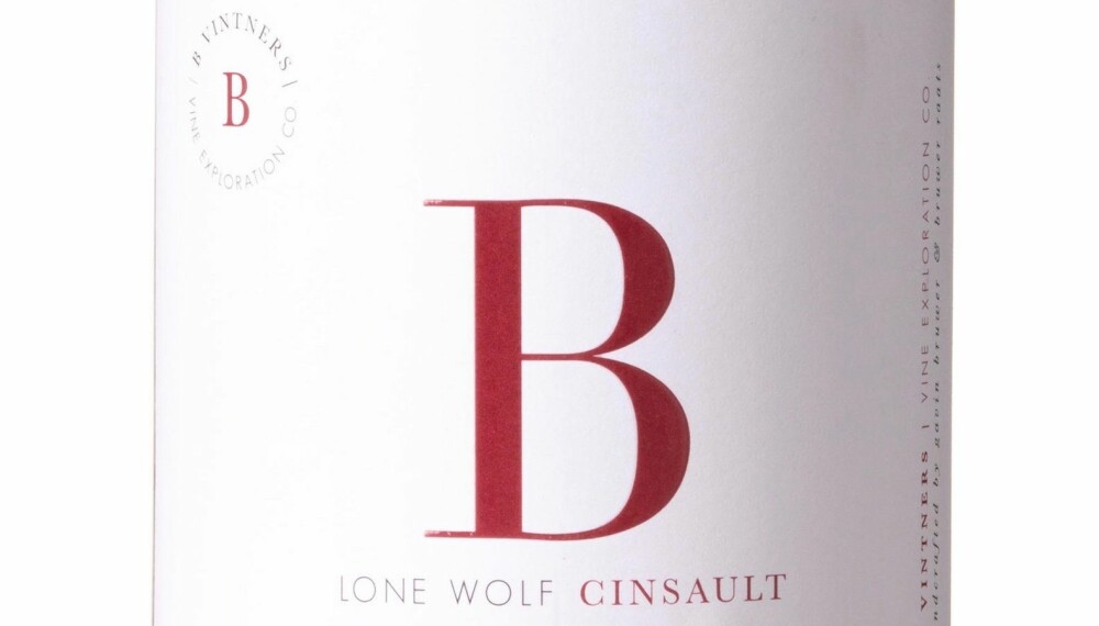 GODT KJØP: B Vintners Lone Wolf Cinsault 2017.