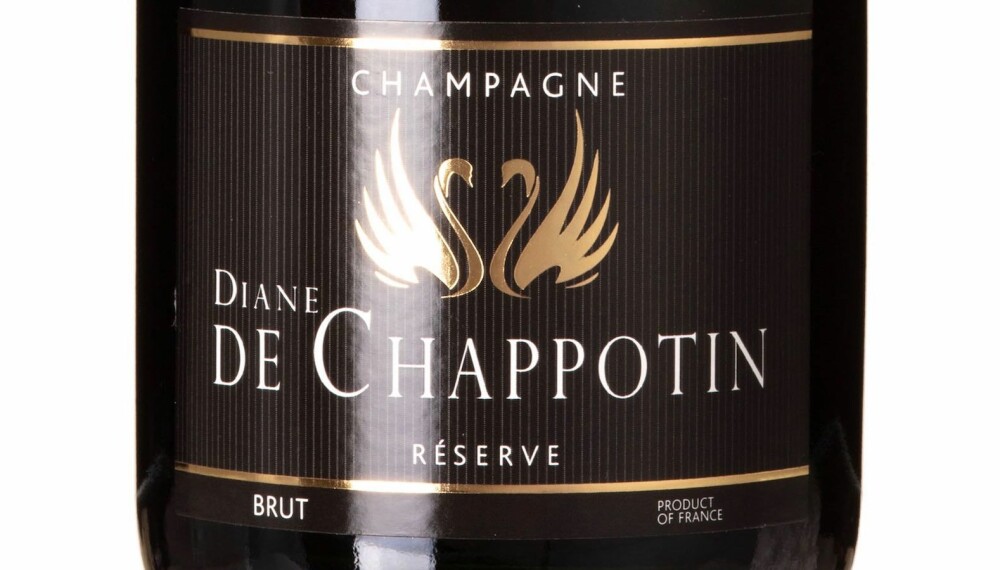GODT KJØP: Diane De Chappotin Réserve Brut. GODT KJØP: Diane De Chappotin Réserve Brut.