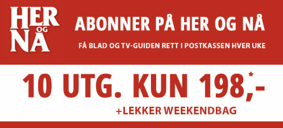 Denne artikkelen er publisert i samarbeid med Her og Nå. Bli abonnent her!