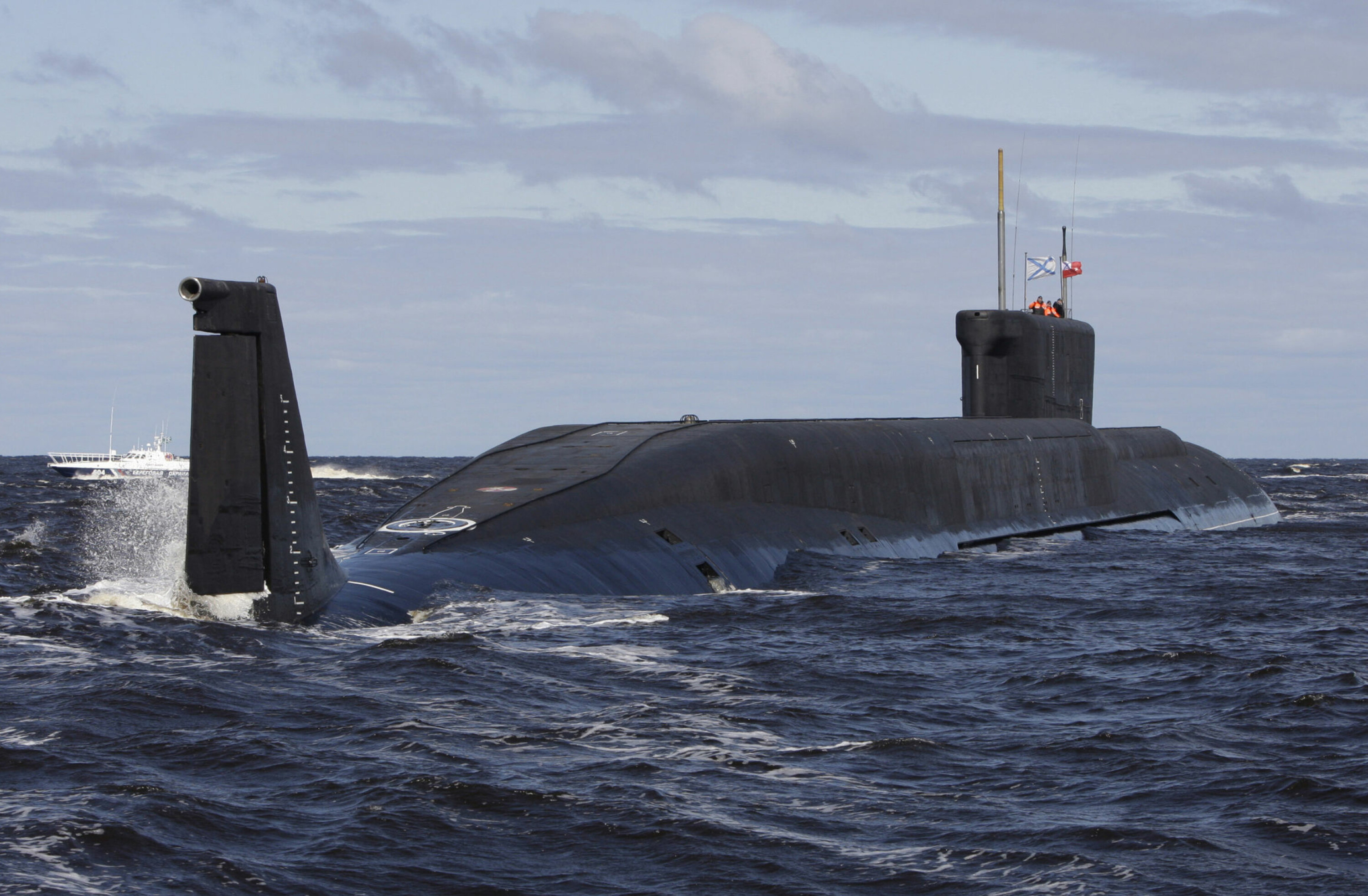 TORPEDOBÆRER: Russlands ubåter i Borei-klassen, ble opprinnelig designet for å frakte interkontinentale raketter. Nå er klassen pekt ut som bærere av den nye dommedagstorpedoen.