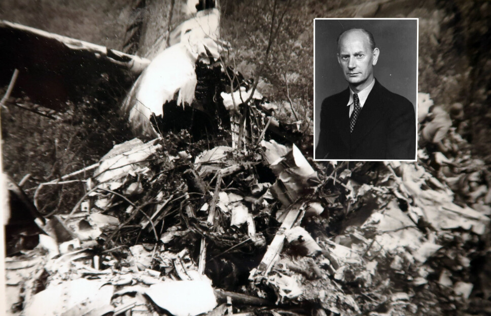 <b>SMADRET</b>: "Kvitbjørn" ble fløyet inn Kvammestind i Lødingen 28. august 1947. Alle 35 om bord ble drept momentant.Tidligere statsminister Einar Gerhardsen var én av dem som egentlig skulle vært om bord flyet.