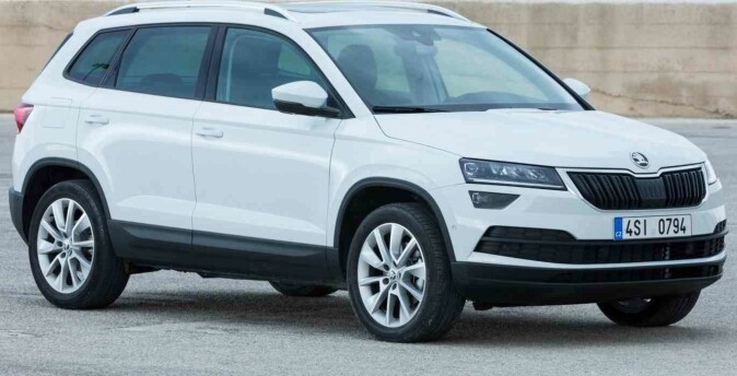 Karoq er en ganske diskret bil.