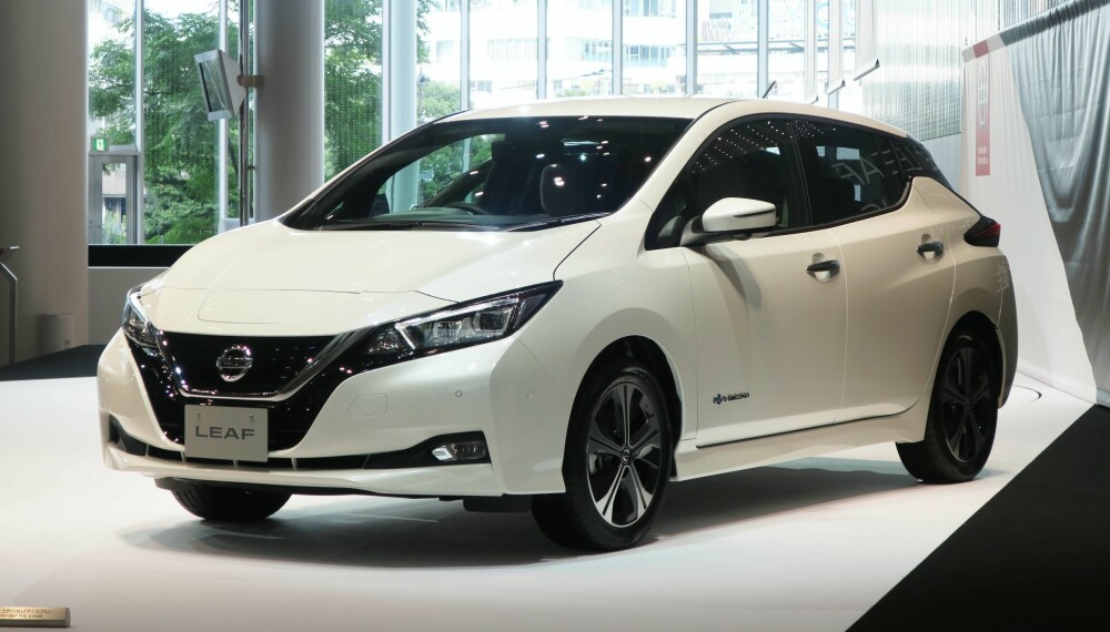 <b>NY NISSAN LEAF:</b> I dag kommer nye Nissan Leaf med et batteri på 40 kWh. En modell med større batteri og lengre rekkevidde skal være på veien i løpet av 2019.
