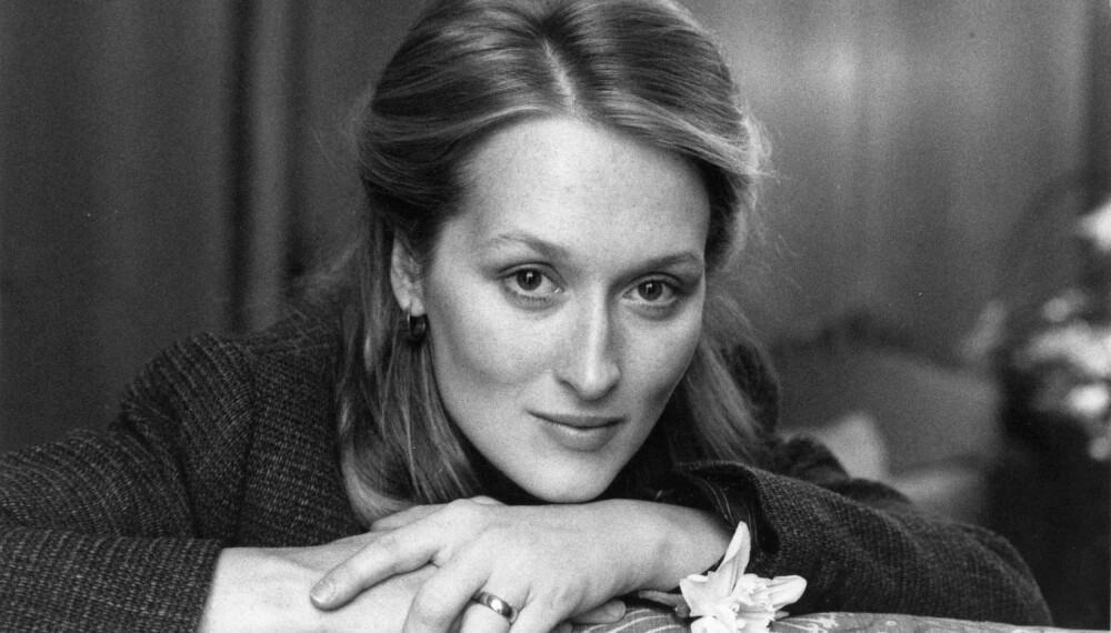VAKKER: En
ung Meryl
Streep tok
Hollywood
med storm
med sitt lange
blonde hår og
vakre ansikt
på midten av
1970-tallet.