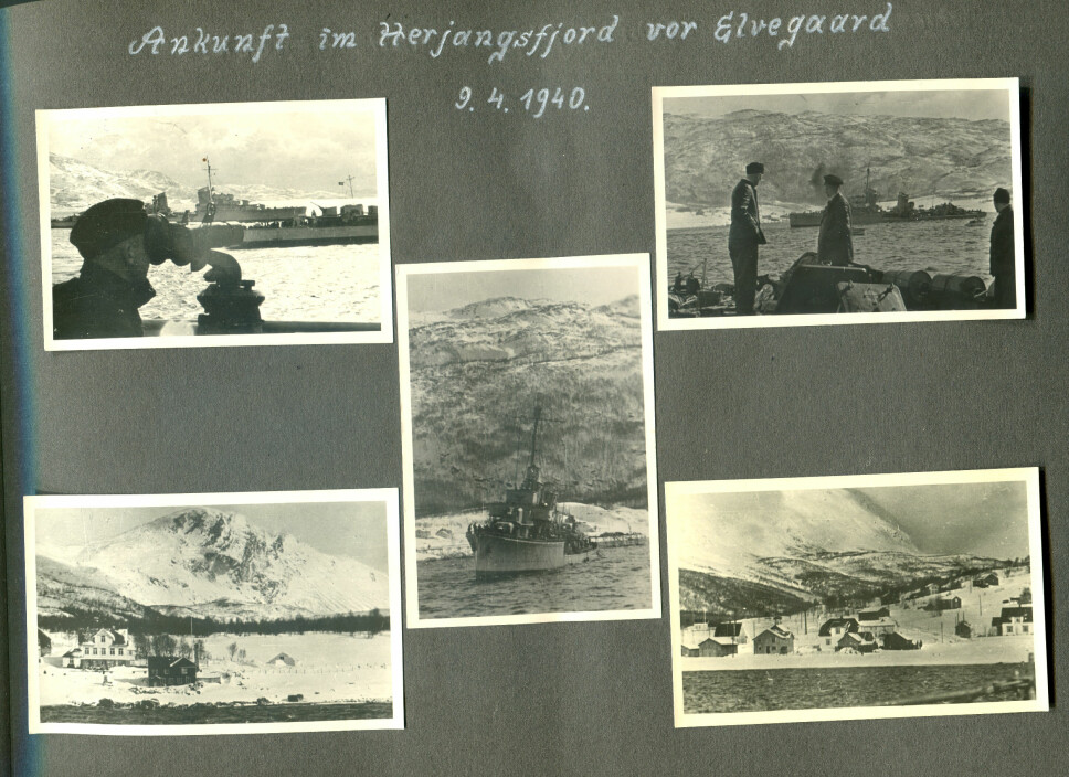 <b>STADIG DYRERE:</b> Bilder fra tyske soldatalbum – her fra Narvik i
1940, selges for stadig høyere priser