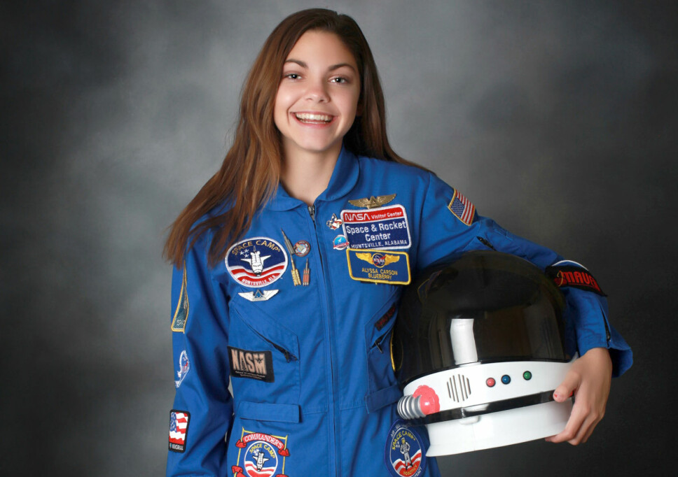 <b>ASPIRENDE ASTRONAUT: </b>Alyssa Carson er 17 år gammel. Hennes store drøm er å bli den første personen til å reise til Mars.