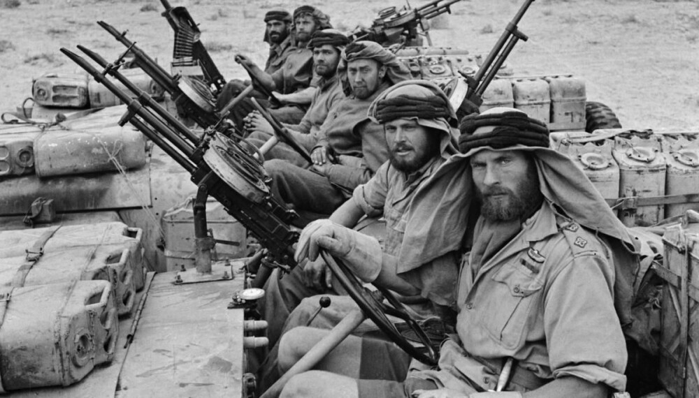 ØRKENROTTER: Britiske SAS ble etablert allerede under andre verdenskrig, der de første oppdragene var mot tyske soldater i Nord-Afrika