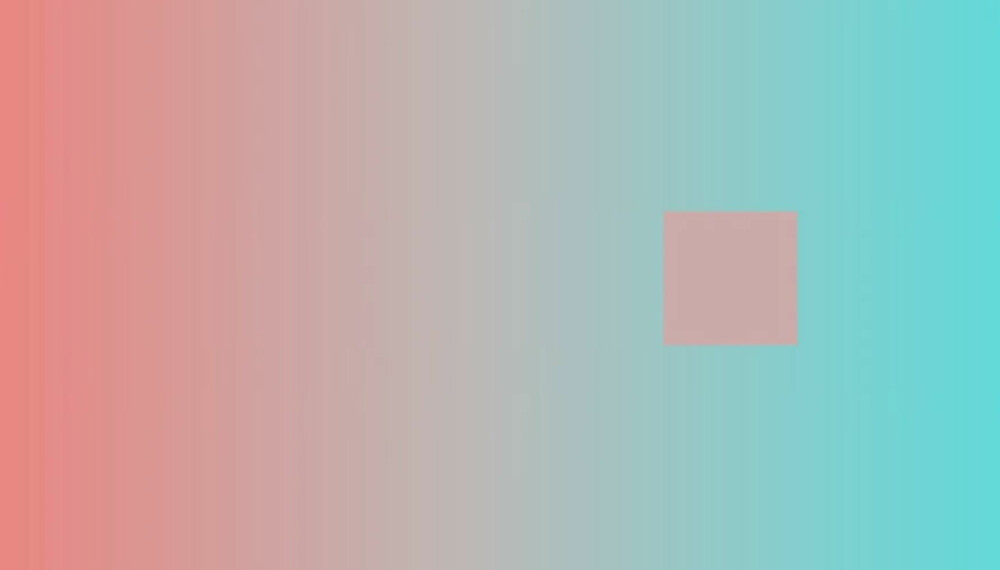 <b>OPTISK ILLUSJON: </b>Hvilken farge mener du det er på kvadraten til høyre i bildet?