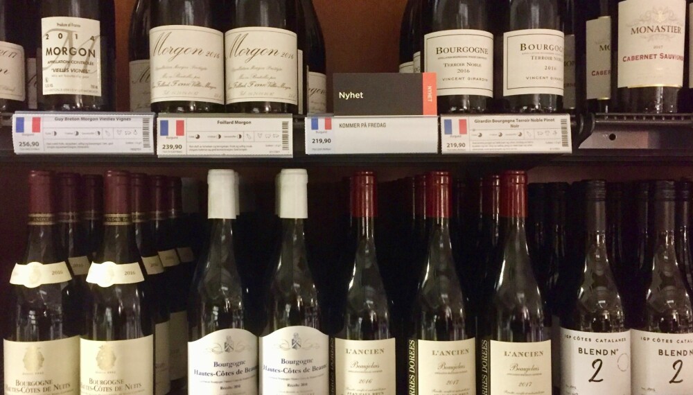 BESTE VINKJØP: Frankrike er representert med både Bordeaux, Burgund og Rhône i slippet. BESTE VINKJØP: Frankrike er representert med både Bordeaux, Burgund og Rhône i slippet.