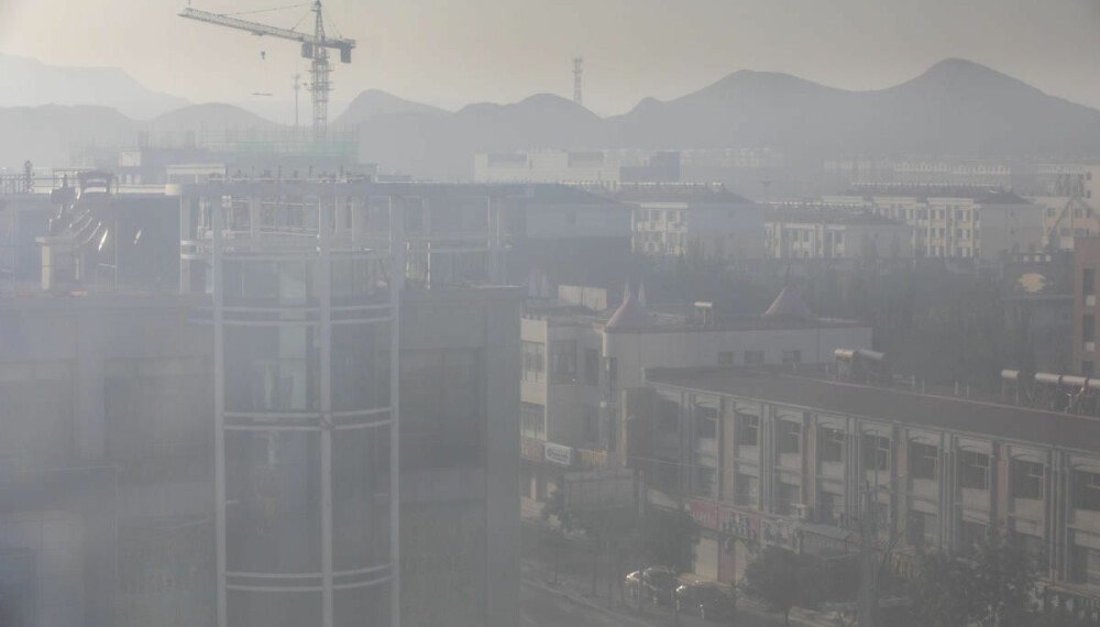 Verre før: Lufta i Wuhai var verre for bare noen få år siden. 
Skyer tjukke av kullstøv og gasser gjorde at skoler ble stengt, flyavganger innstilt og sykehus fulle av folk som brått 
fikk alvorlige pusteproblemer.