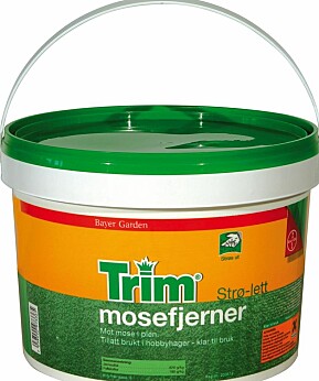 Fjerne mose fra asfalt Fjerne mose fra asfalt