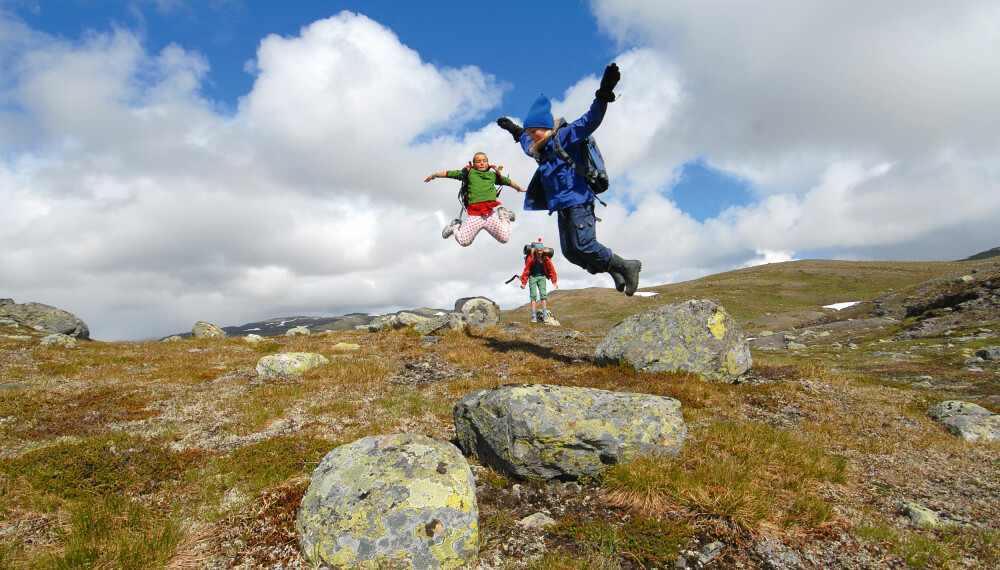 TROLL TIL FJELLS: I Trollheimen i 
 Trøndelag ligger Barnas naturverden 
 – her er det moro å være på tur