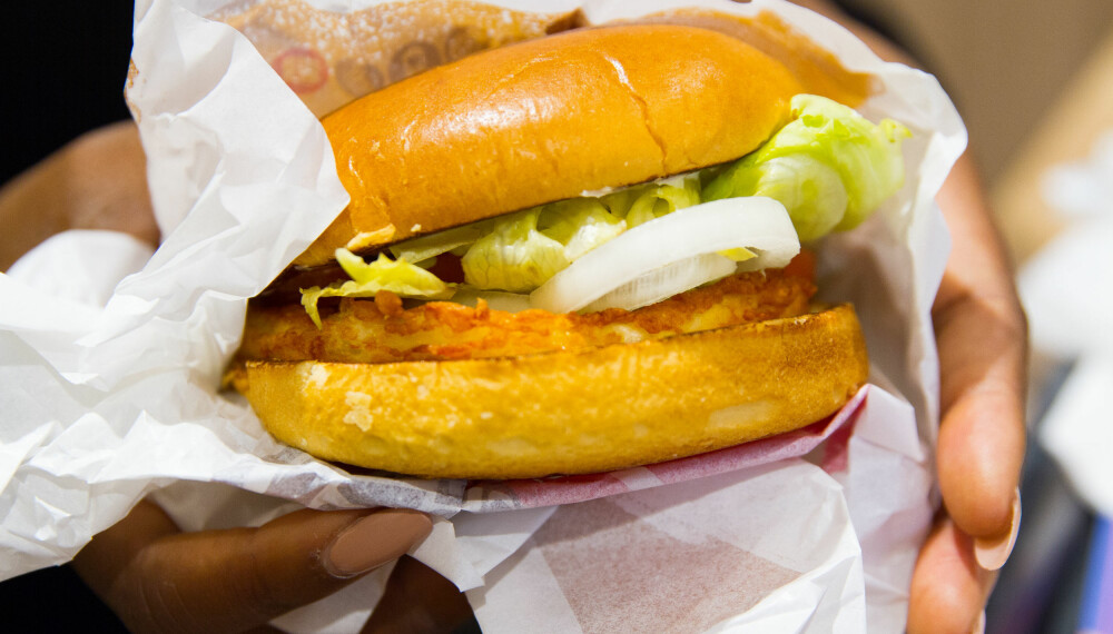 PRØVER HALLOUMI: Burger King utvider den vegetariske delen av menyen sin denne høsten.