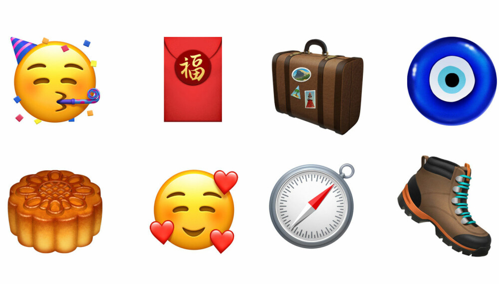 EMOJIFEST: Apple lanserer 70 ulike emojis som du kan leke deg med.