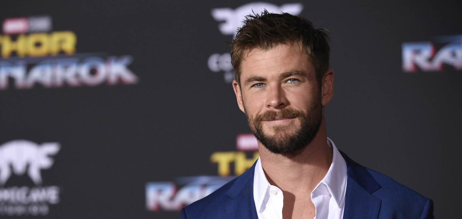 <b>KJEKKAS: </b>Chris Hemsworth på verdenspremieren til «Thor: Ragnarok» i oktober 2017.