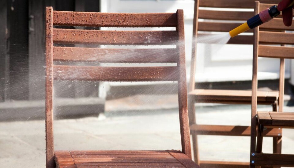 Vinterklare hagemøbler