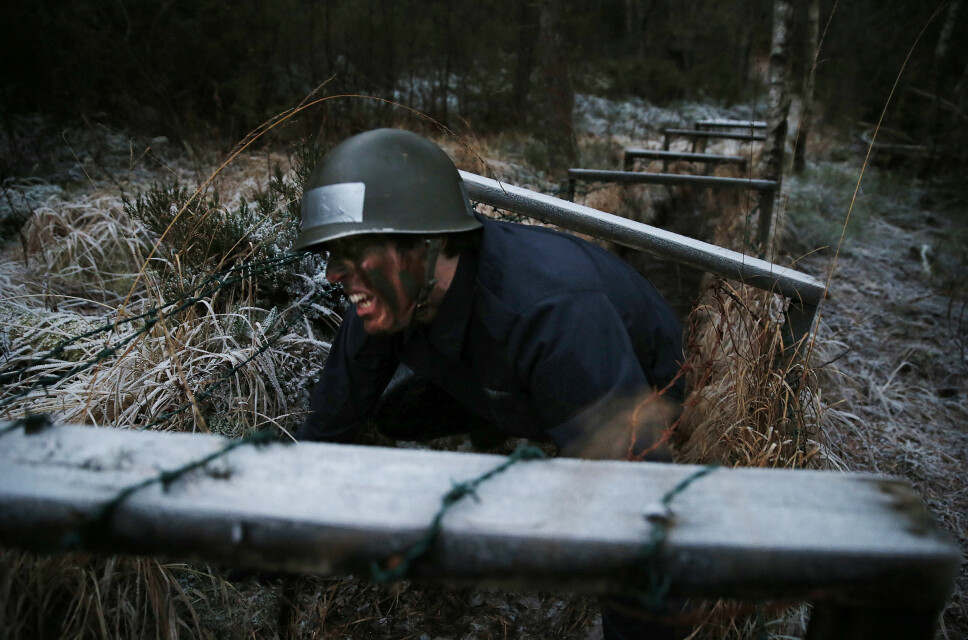 <b>TØFF TRENING:</b> Veien til å bli marinejeger innebærer en av Norges hardeste militære utdanninger.