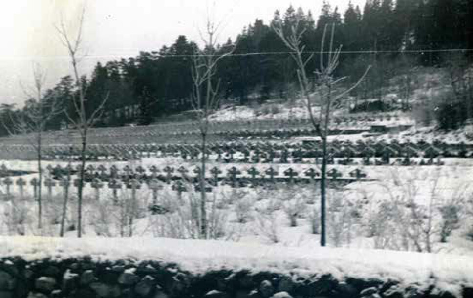 <b>KORS PÅ KORS:</b> Hovedanlegget på Ekeberg under krigen.