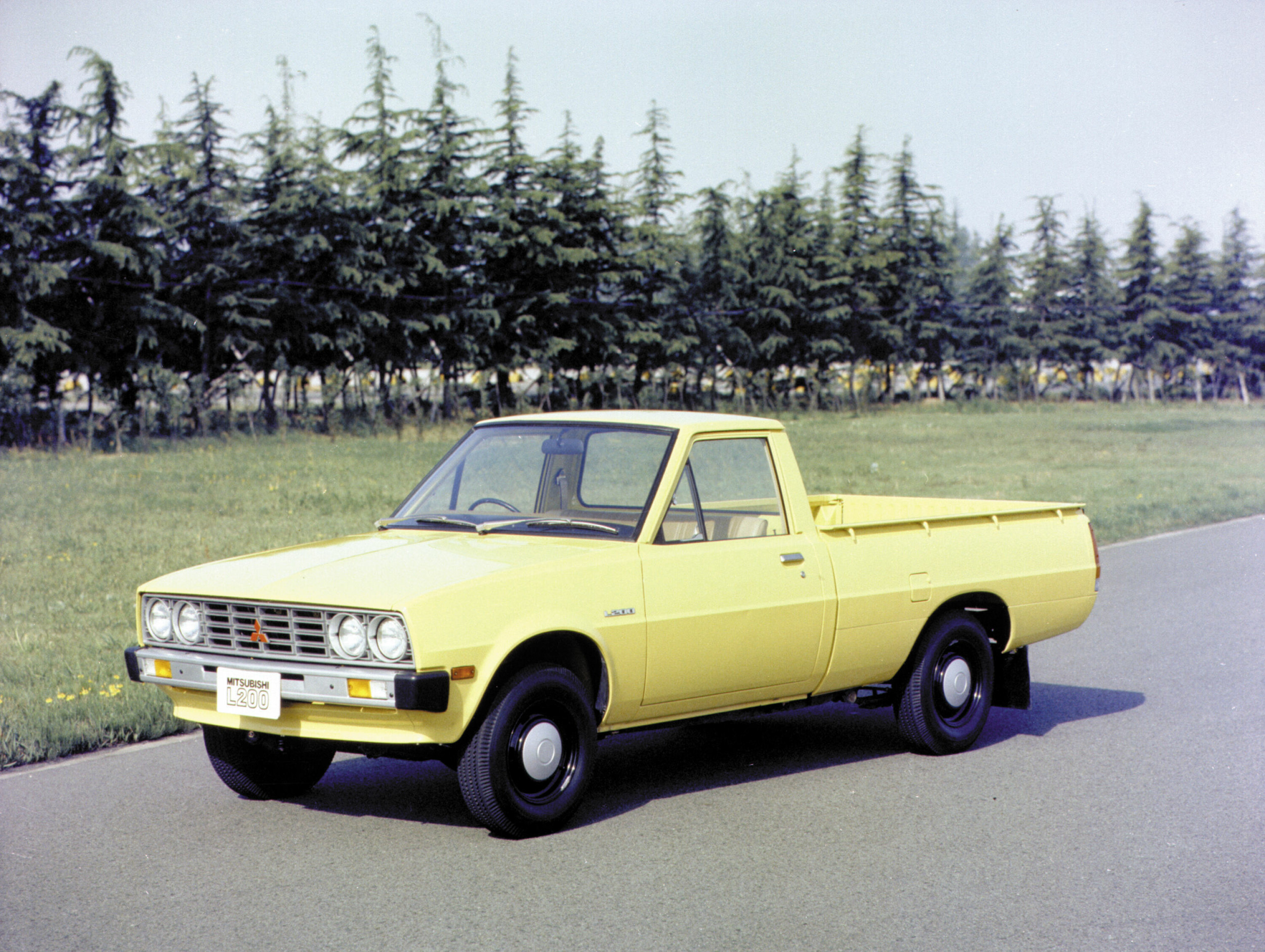 40 ÅR SIDEN: Første utgave ble kalt Forte og L200.