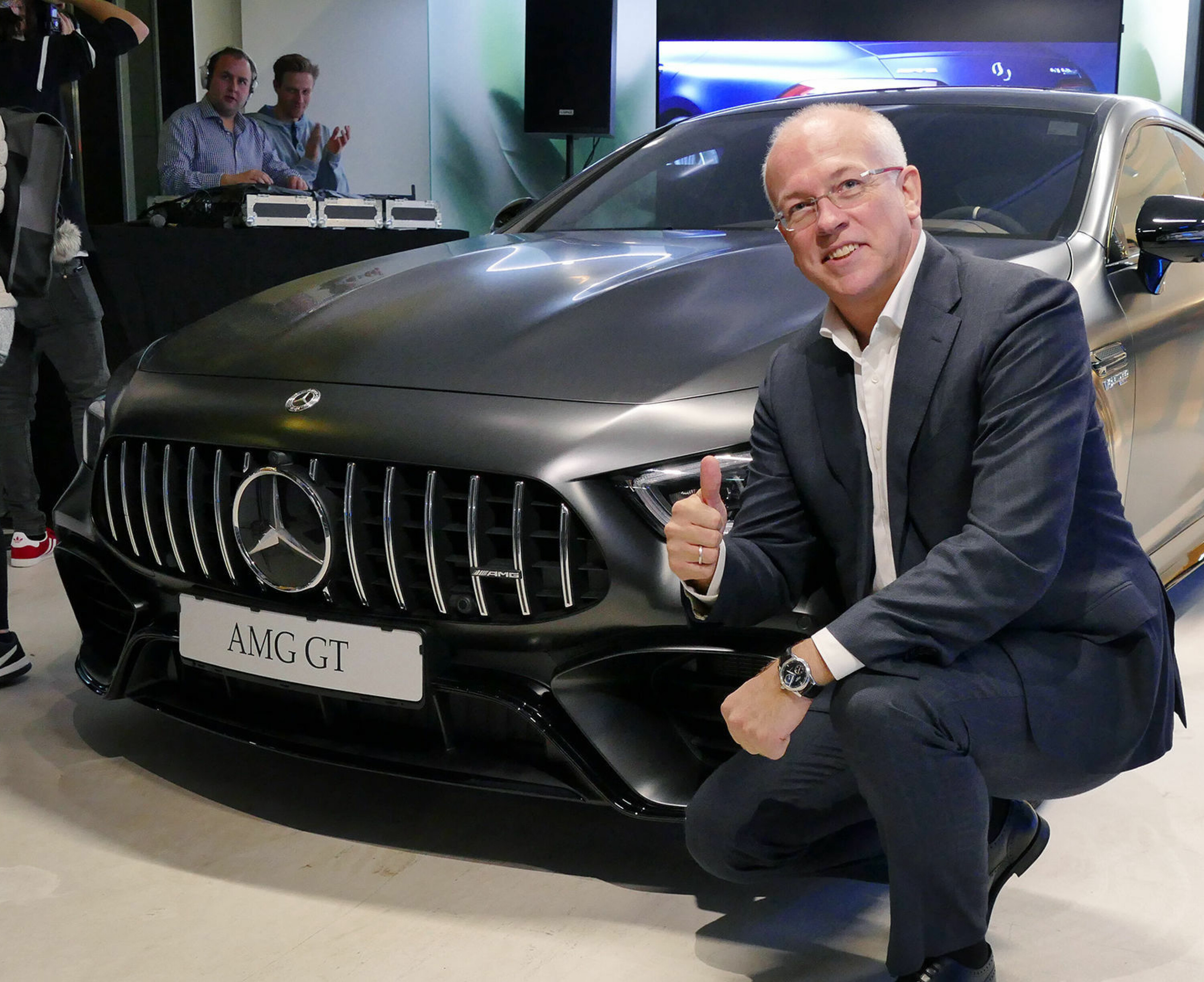 Johnny Danielsen på kanskje sin siste lansering som daglig leder i Bertel O. Steen Ullevål. På nyåret blir han merkesjef for Opel i Norge.