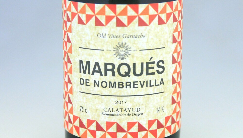 GODT KJØP: Marqués de Nombrevilla Old Vines Garnacha 2017. GODT KJØP: Marqués de Nombrevilla Old Vines Garnacha 2017.