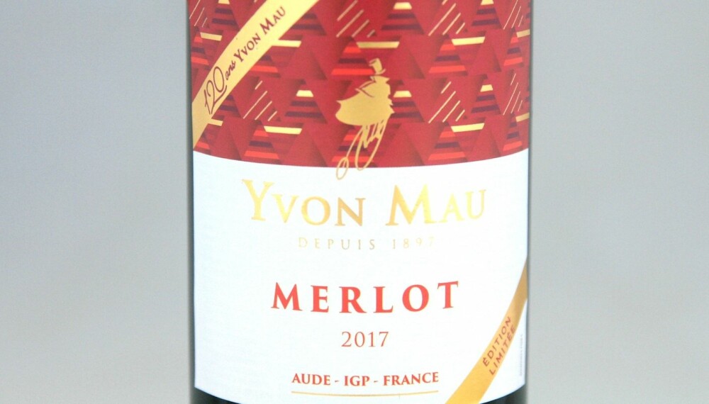 GODT KJØP: Yvon Mau Merlot 2017.