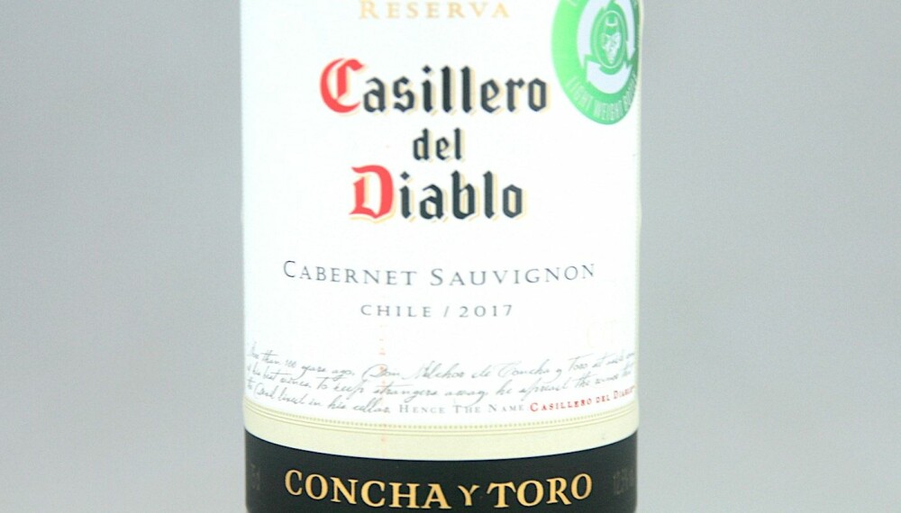 GODT KJØP: Casillero del Diablo Cabernet Sauvignon 2017. GODT KJØP: Casillero del Diablo Cabernet Sauvignon 2017.