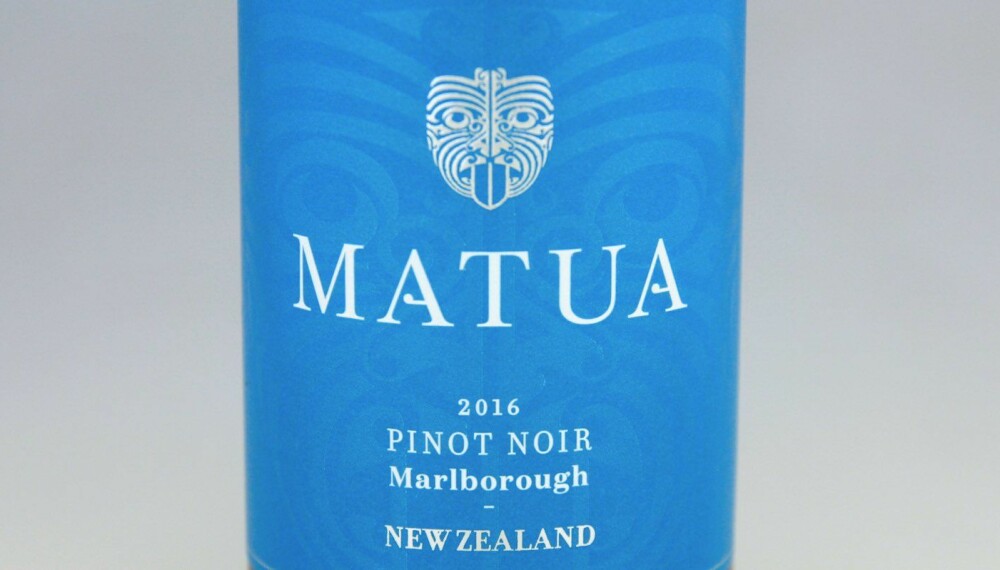 TIL PINNEKJØTT OG SVINERIBBE: Matua Marlborough Pinot Noir 2016.