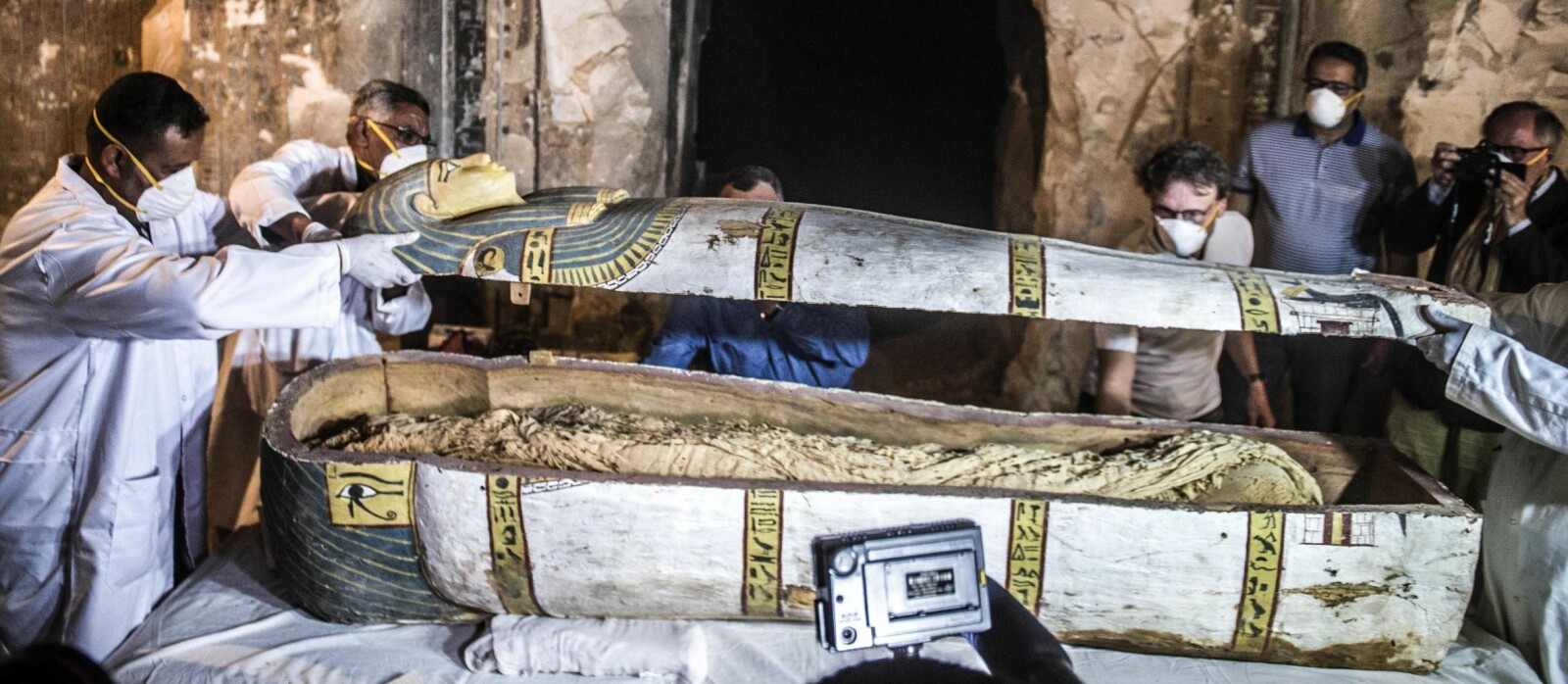 Her åpnes sarkofagen for første gang på 3500 år.