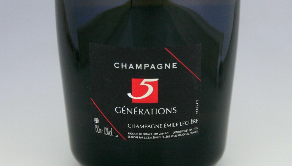 GODT KJØP: Émile Leclére 5 Générations. GODT KJØP: Émile Leclére 5 Générations.