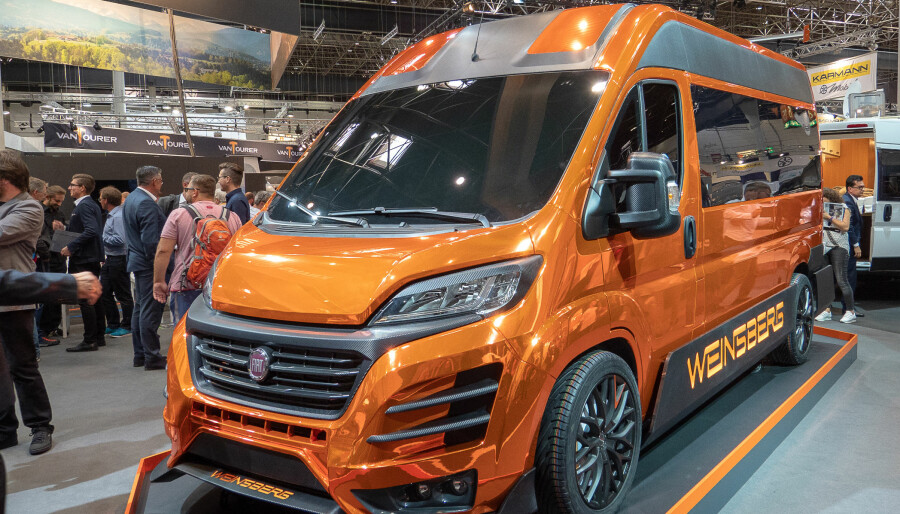 SHOWBIL: Weinsberg CUVolution fikk stor oppmerksomhet på høstens messe i Düsseldorf