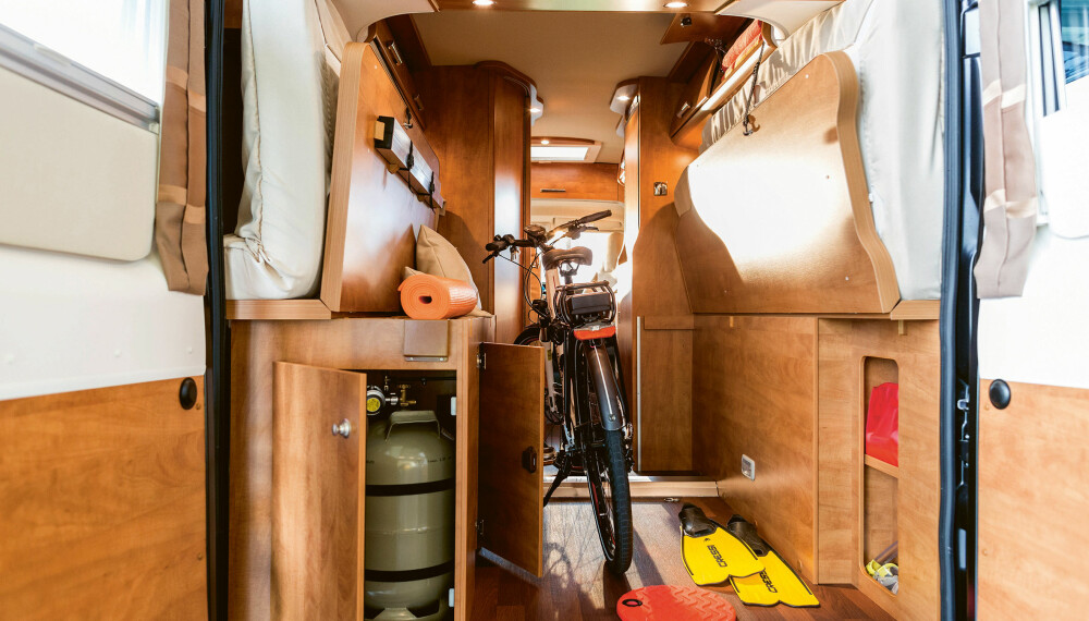 MER PLASS: 2019-modellene til Van Charming-serien får et åpnere lasterom huten hindringer.