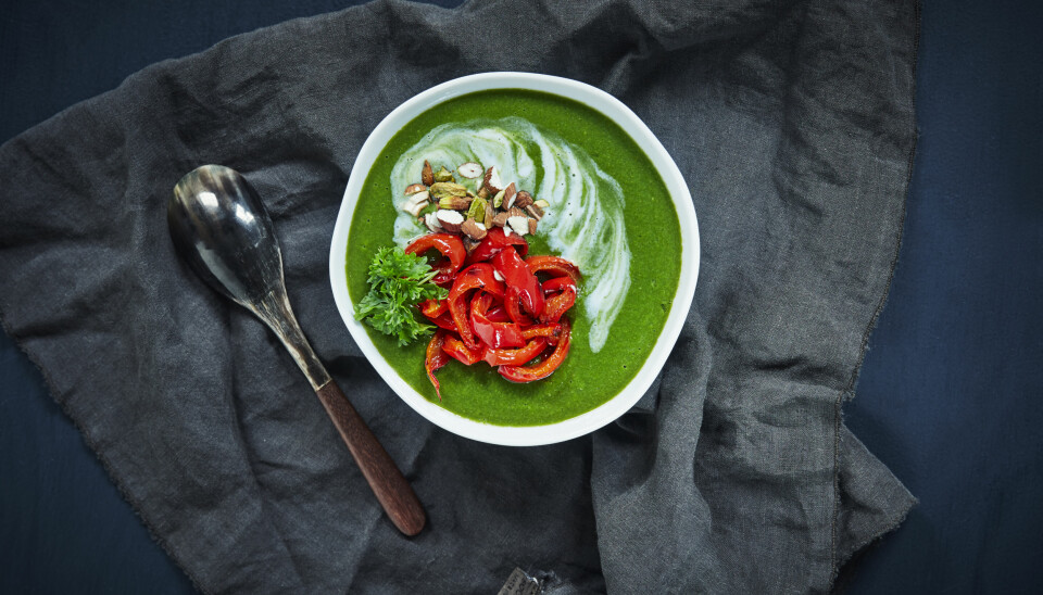 Grønn supersuppe.