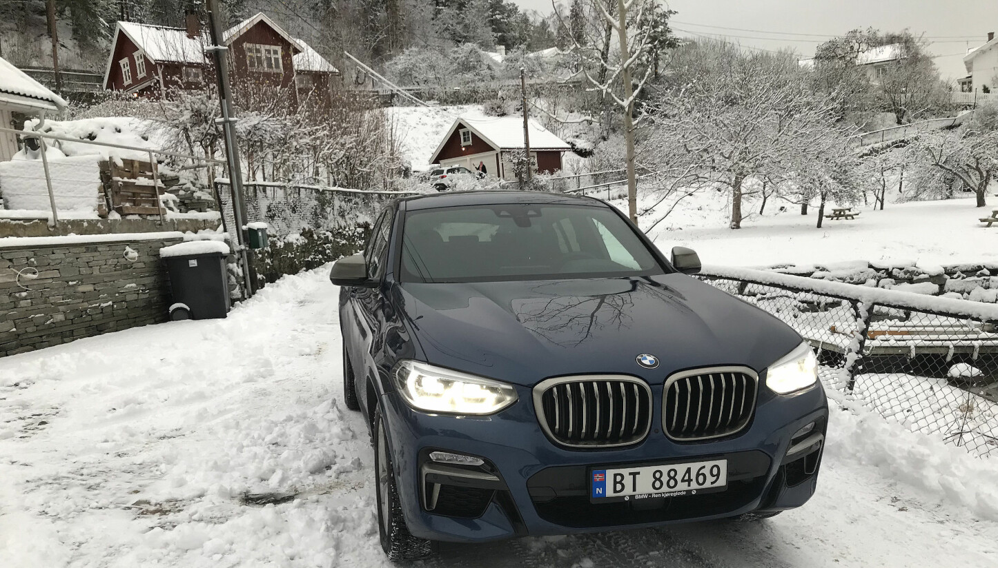 PRØVEKJØRT: BMW X4 M40d.