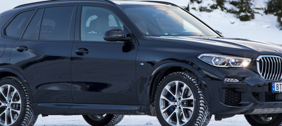 BMW X5 er en av de mest stillegående bilene vi har testet