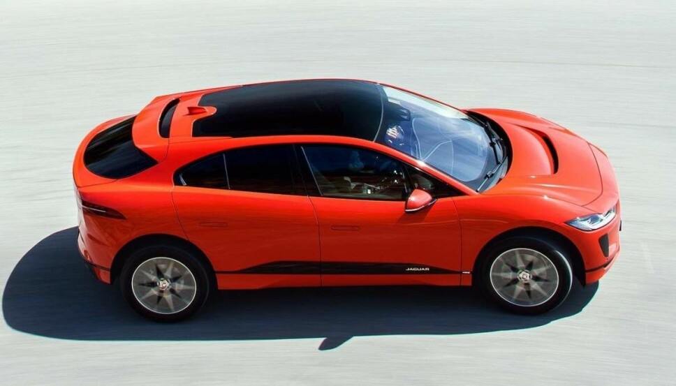 JAGUAR I-PACE: I år skal Jaguar selge 4.000 av selskapets elektriske SUV, Jaguar i-Pace.