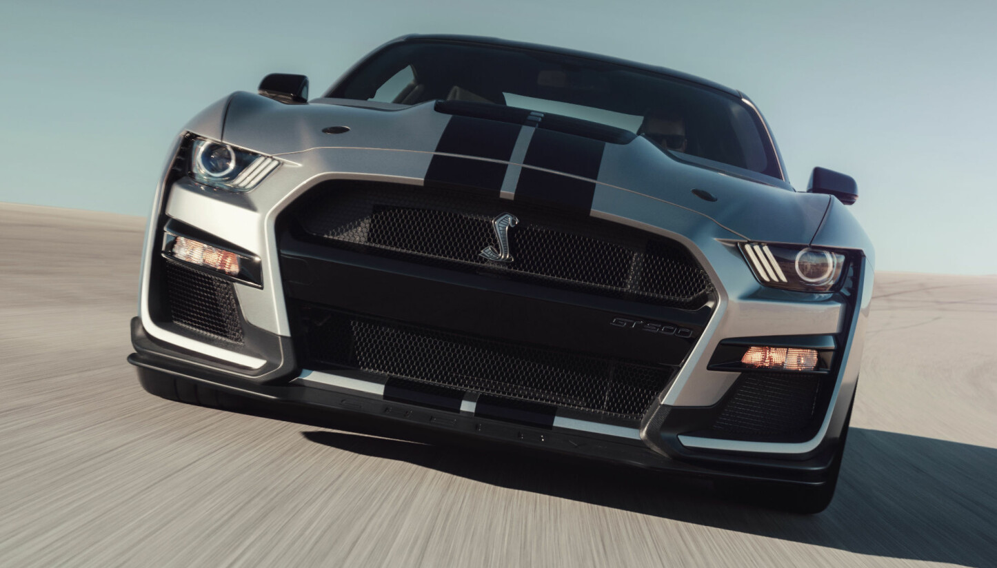 NY: Ford Mustang Shelby GT500.