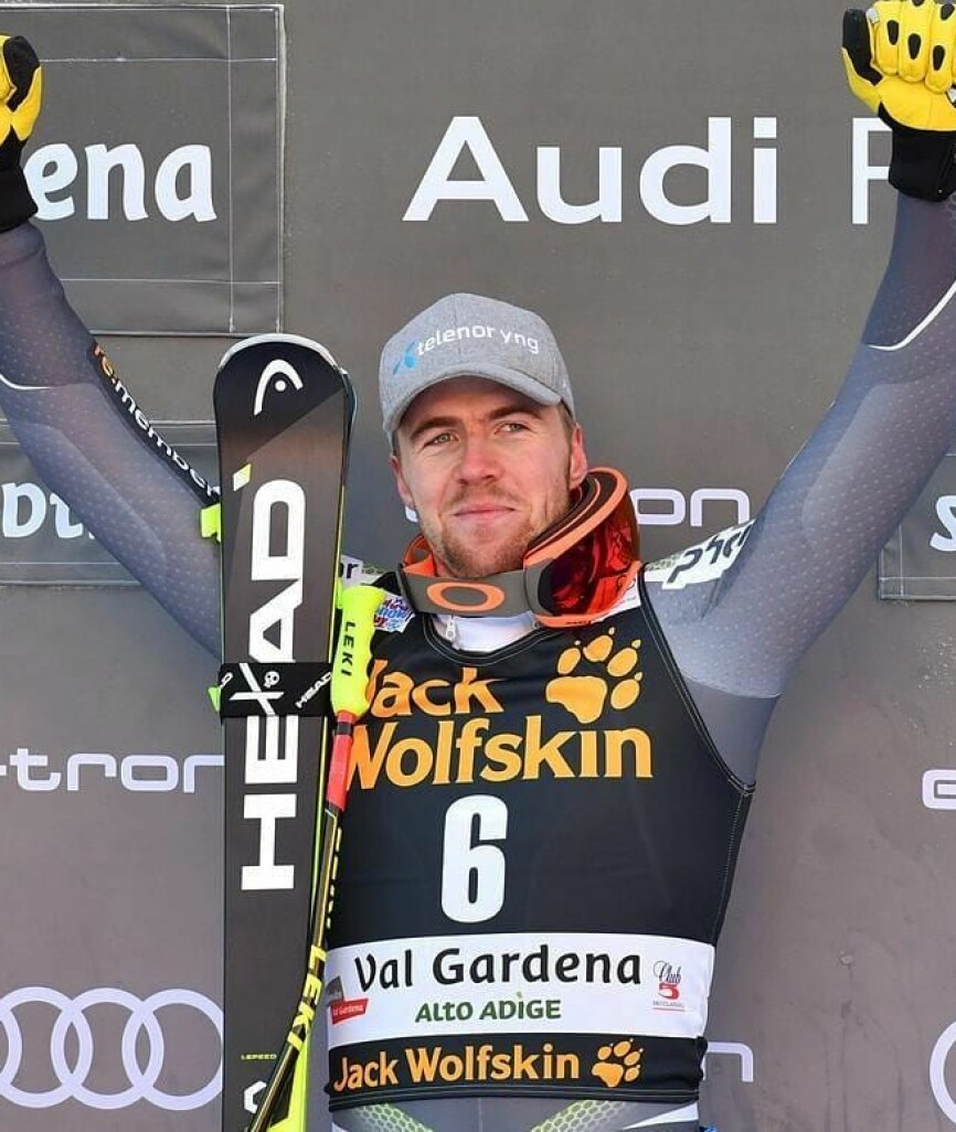 TRONSKIFTE? Aleksander Aamodt Kilde.